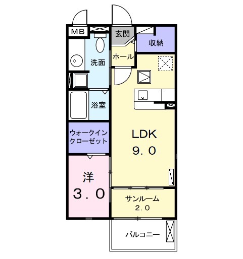 シュティル ブリーゼの間取り