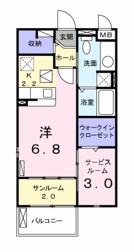 シュティル ブリーゼの間取り