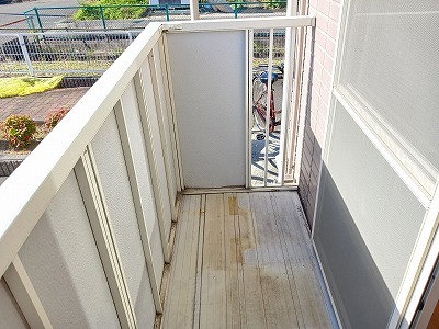 12/22 バルコニー