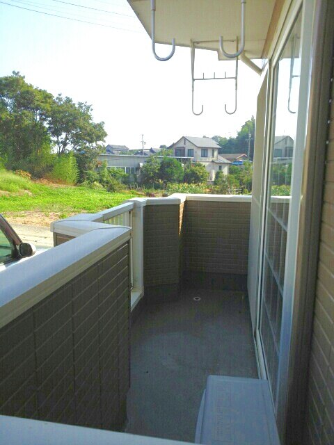 12/24 バルコニー