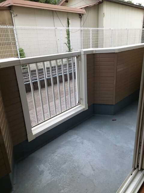 12/24 バルコニー