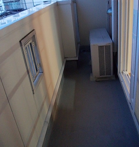 12/20 バルコニー