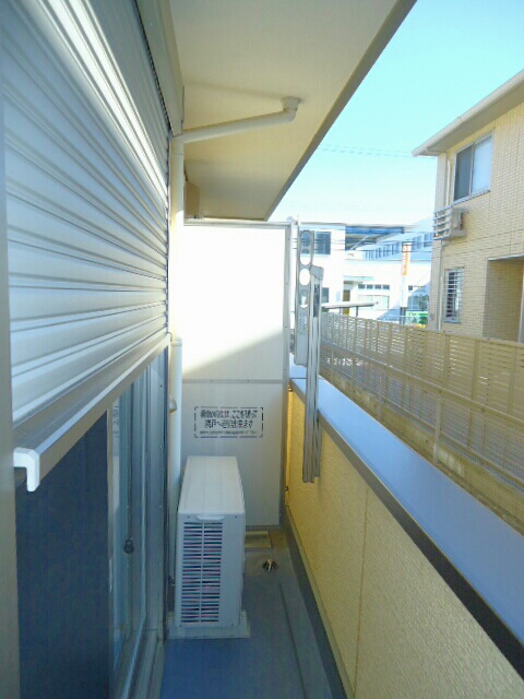 12/24 バルコニー