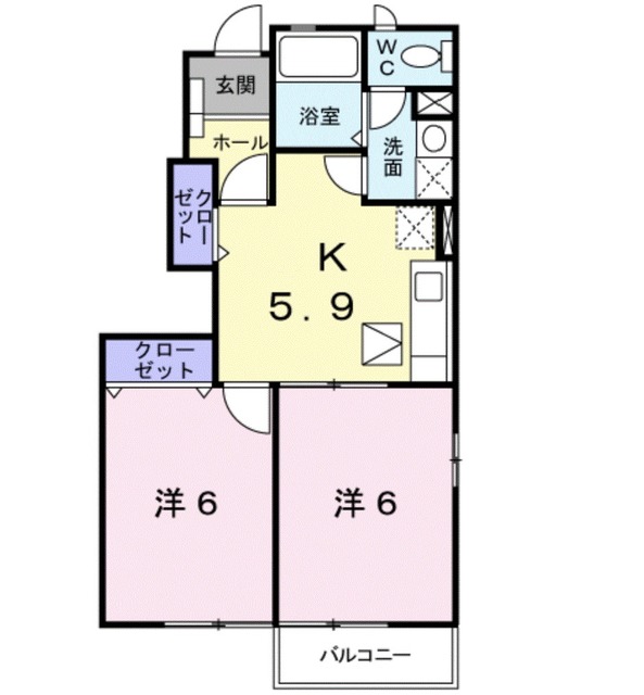 ソリアード・セッティモの間取り