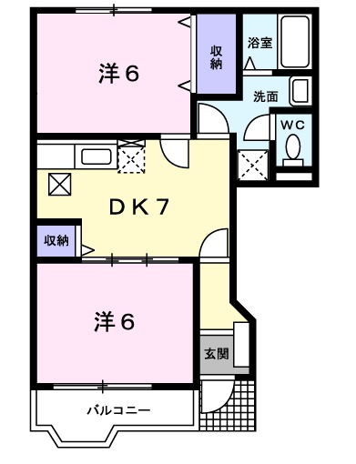 クリアールの間取り