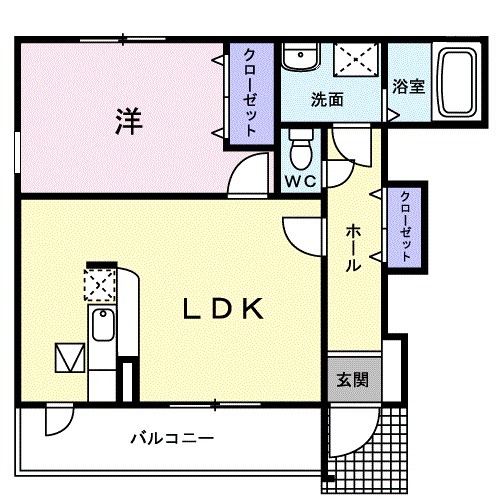 エスタシオンの間取り