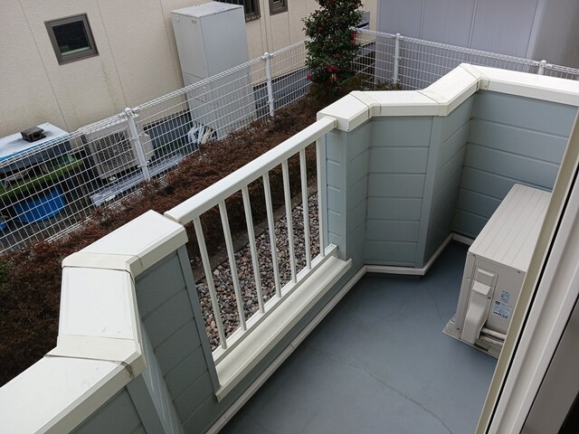 12/22 バルコニー