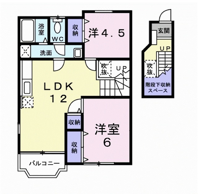 フローラリアの間取り