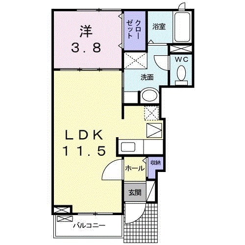 サンデーアの間取り