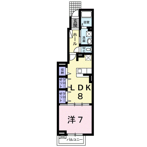 サンパティークの間取り