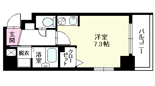 コルソ・エテルノの間取り