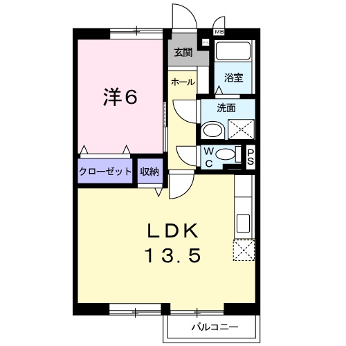 ガーデンプレイス1の間取り