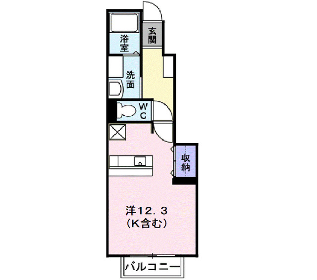 プラシードの間取り
