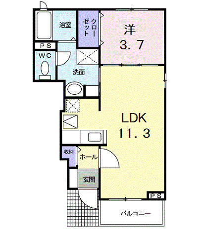 パークサイドの間取り