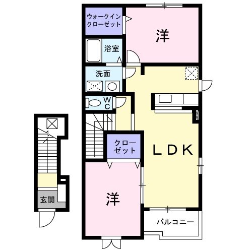 SKニューカトレアの間取り