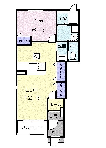 グレイス・コンフォールの間取り