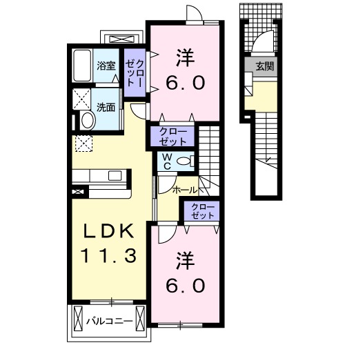 SGアネックスⅢの間取り