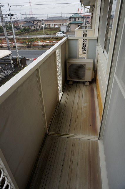 12/24 バルコニー