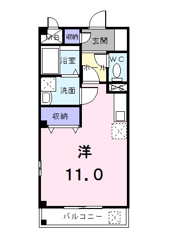 アネックス・ヒル39の間取り
