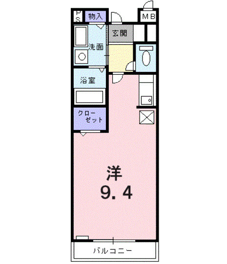 メゾン KYの間取り