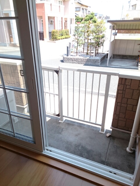 12/24 バルコニー