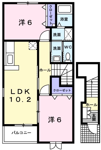 ルガーナの間取り