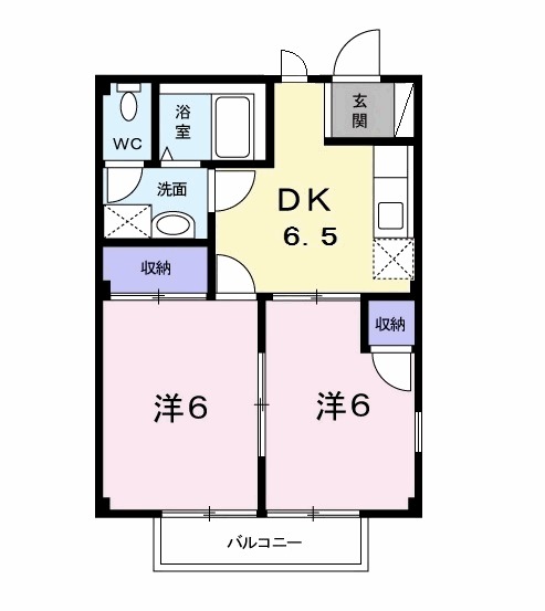 アネックス山王の間取り