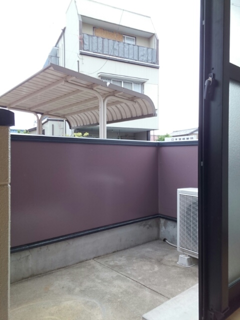 12/22 バルコニー