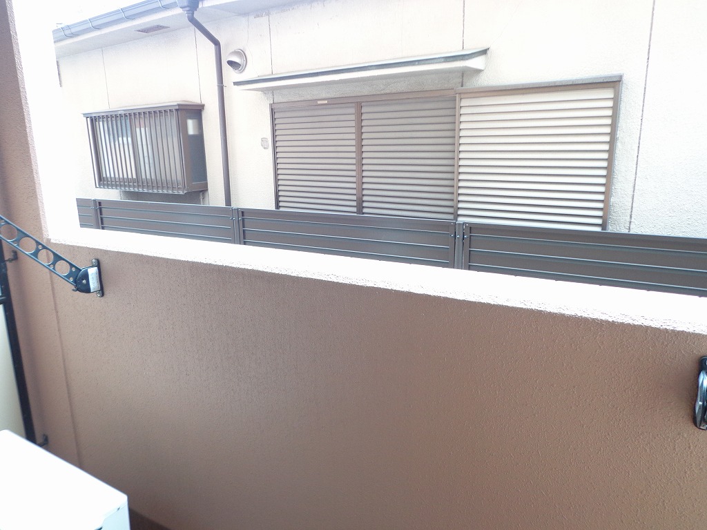 12/24 バルコニー