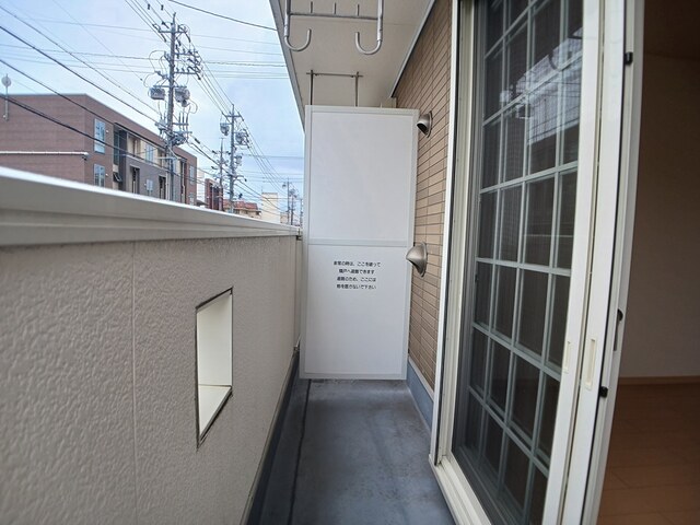 12/20 バルコニー