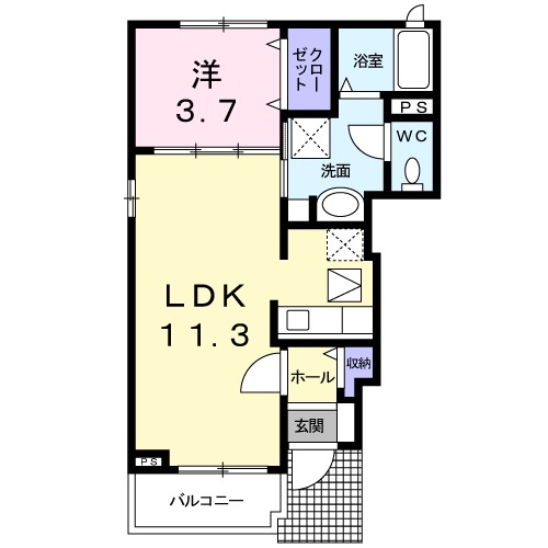 レーネの間取り