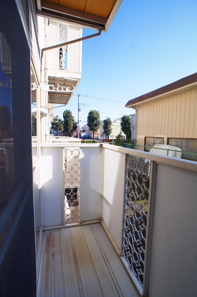 12/24 バルコニー