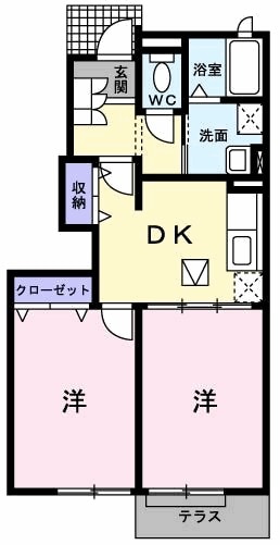 アマリ-ジョ カ-サの間取り