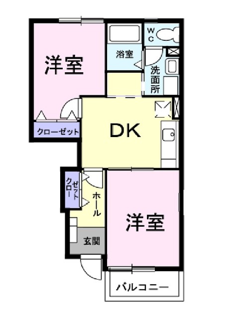 プラムハウスⅡの間取り