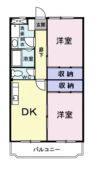 ランデックス戸塚の間取り