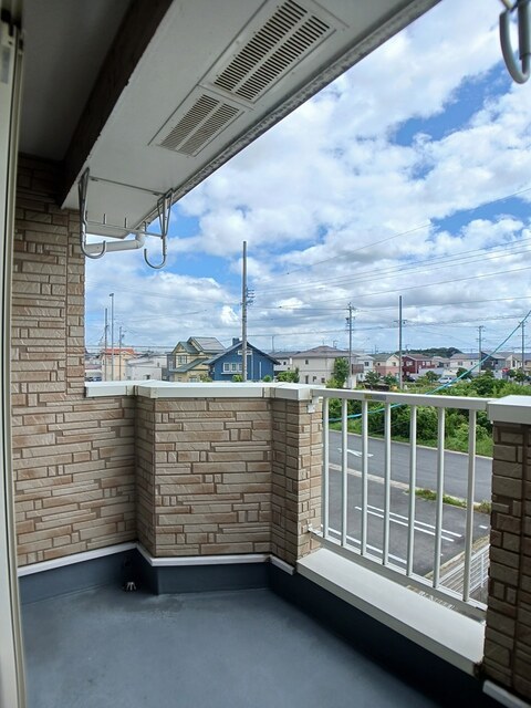 12/24 バルコニー