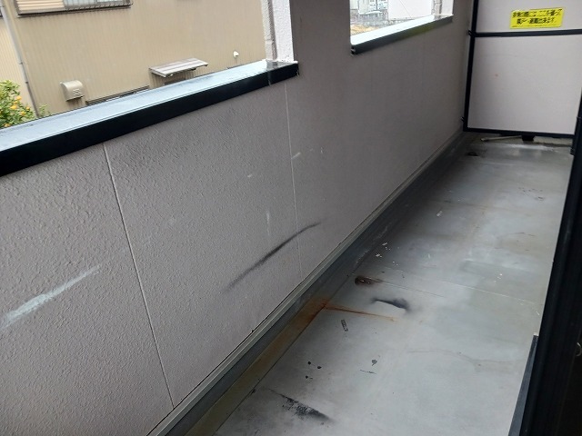 12/22 バルコニー