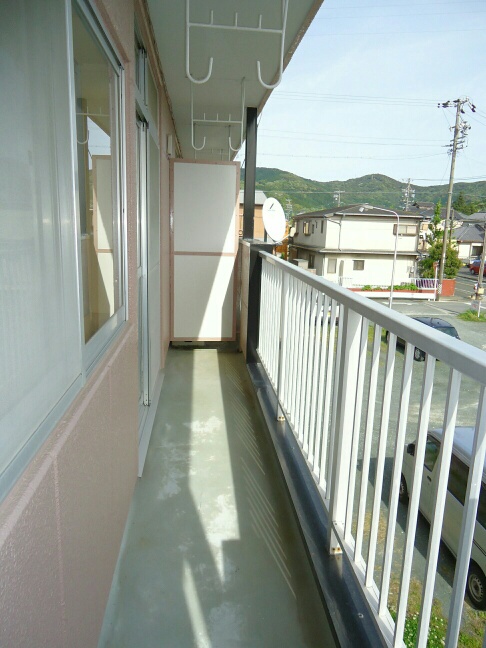 12/24 バルコニー