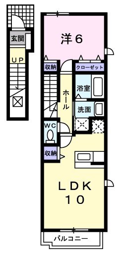 キルシエの間取り