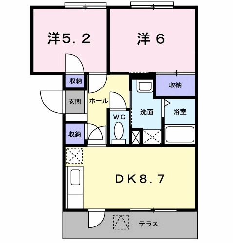 エントピアIの間取り