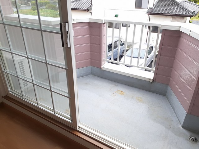 12/24 バルコニー