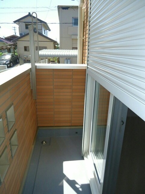 12/24 バルコニー