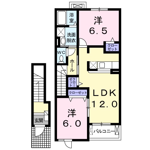 ルーチェ・Ⅱの間取り