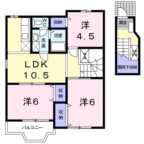 プレ・アーカソニー南館の間取り