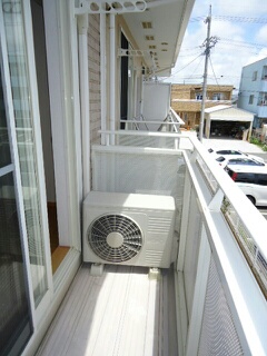 12/24 バルコニー