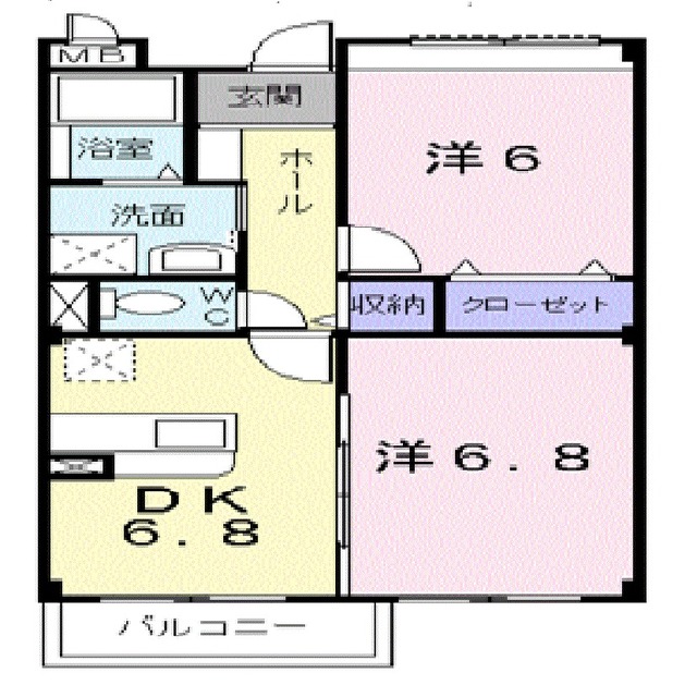 マープルホームの間取り