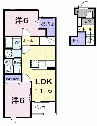 アルカンシェルの間取り