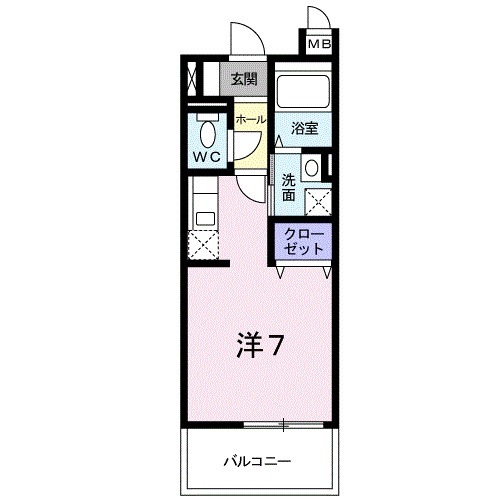 エスポワール ヴィラージュの間取り