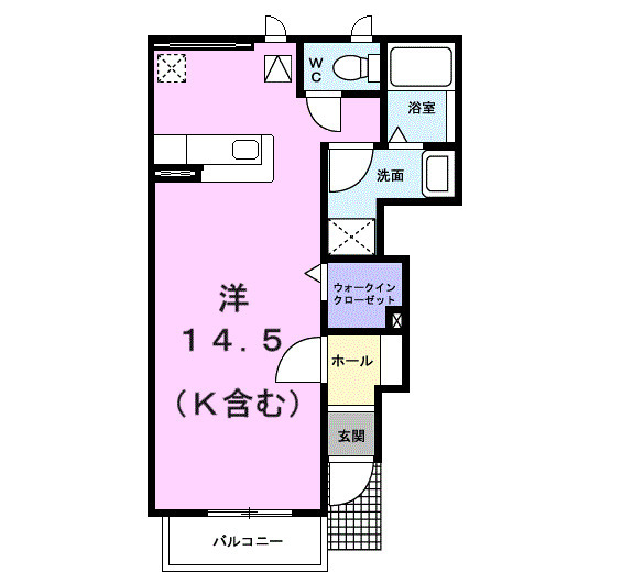 ト-ラスAの間取り