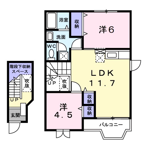 GENERAL Cの間取り